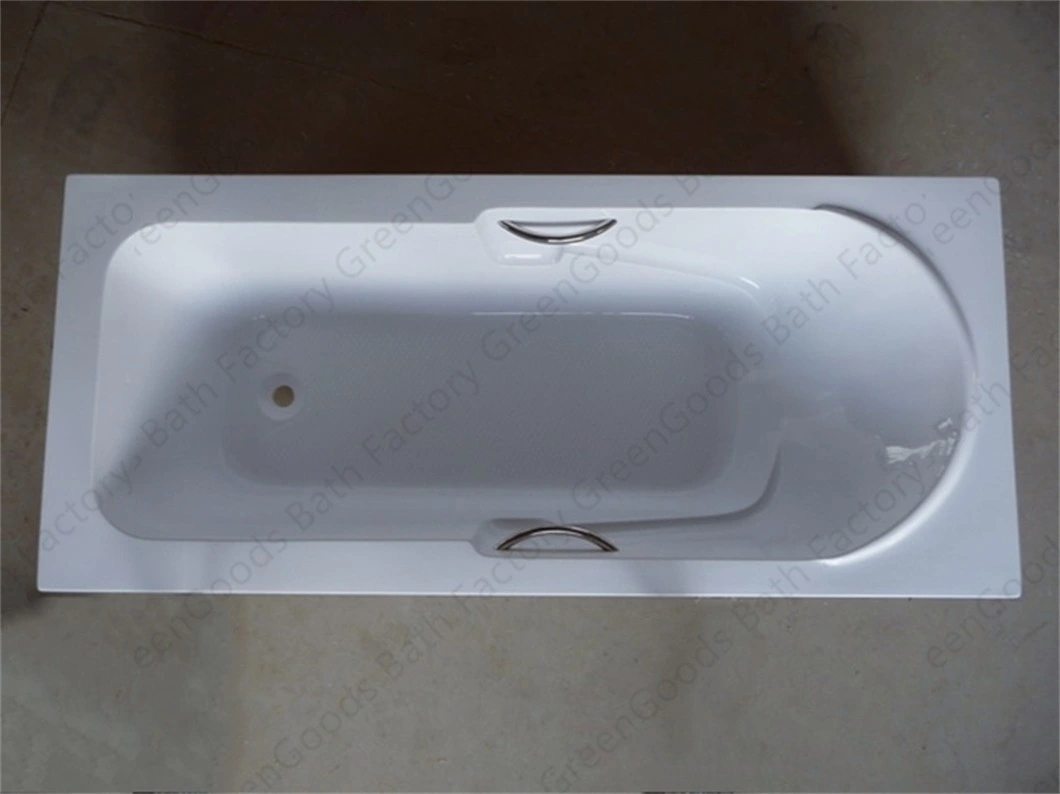 Greengoods Sanitary Ware CE Approved Acrylic Drop in Bathtub for Adults